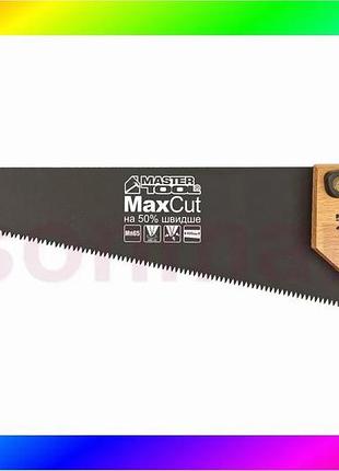 Bs ножовка столярная mastertool best mix 7tpi max cut тефлоновое покрытие 400 мм закаленный зуб 3-d за bas77/n