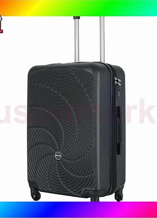 Bs чемодан semi line best mix 24" (m) black (t5925-2) bas77/n