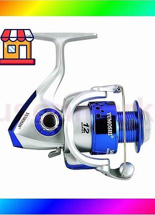 Bs котушка безінерційна yumoshi best mix sa 3000 silver-blue bas77/n