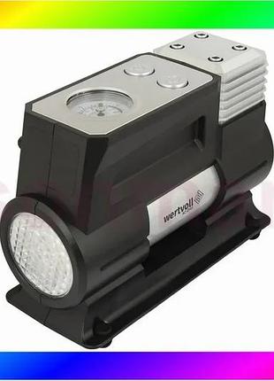 Bs автомобильный компрессор wertvoll best mix 12 v 150 psi 12 a 150 вт 45 л/мин сумка ac-2145 bas77/n