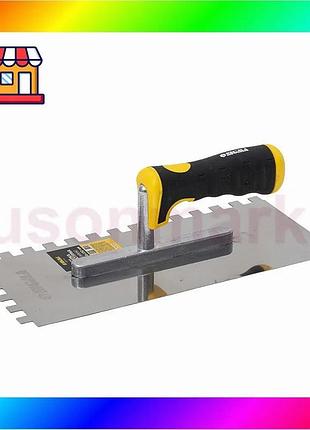 Bs гладилка нержавеющая штукатурная best mix profi 280×130мм c зубом 10×10мм sigma (8327541) bas77/n