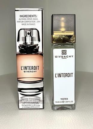Givenchy l'interdit
