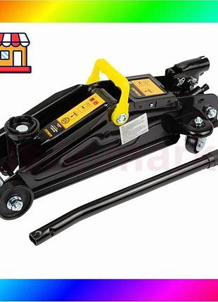 Bs домкрат гідравлічний підкатний best mix 2т h 130-345мм (кейс) sigma (6104021) bas77/n