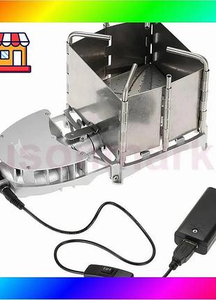 Bs твердотопливная печь brs-116 best mix 6000вт с турбиной и питанием bas77/n