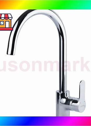 Bs смеситель riva ø35 best mix для кухни j-излив на гайке corso de-4b139c (9629100) bas77/n