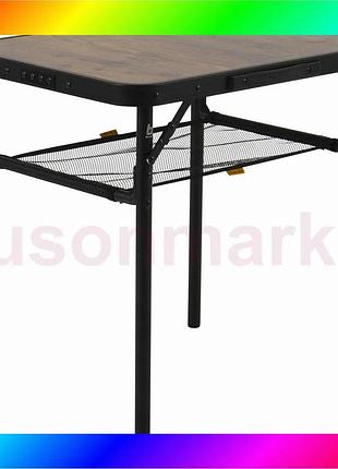 Bs стол bo-camp garland best mix 60x45 cm black/wood look (1404195) bas77/n
