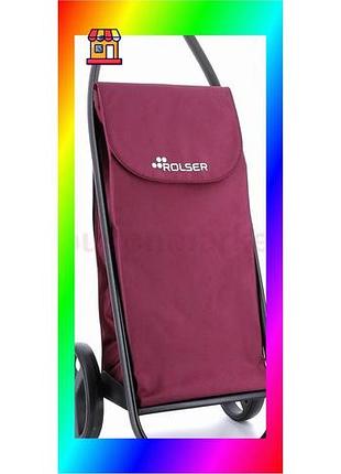 Bs сумка-тележка rolser com best mix mf 8 black tube burdeos (coh012-1060) bas77/n
