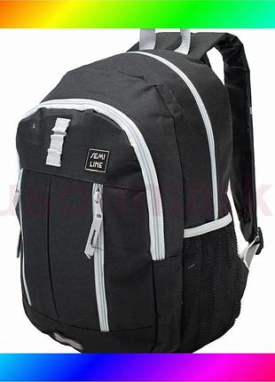 Bs рюкзак городской semi best mix line 20 black/white elements (j4923-1) bas77/n
