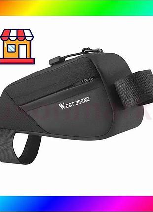 Bs сумка велосипедная west best mix biking yp0707339 велосумка на раму bas77/n