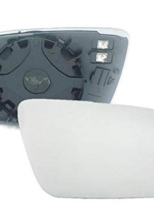 Вкладыш зеркала skoda octavia a5 2004-2008/volkswagen polo 2005-2008, правый, выпуклый, с подогревом, avtm, 1z1857522f, 186412111