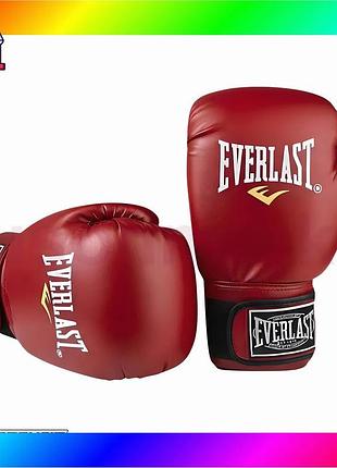 Bs боксерские перчатки everlast best mix 6 унций (6 oz) красные bas77/n