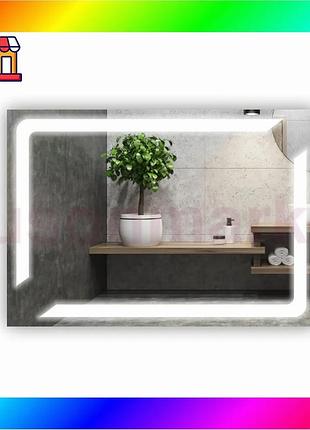 Bs дзеркало з led best mix підсвіткою sr-073 (1000х700мм) bas77/n