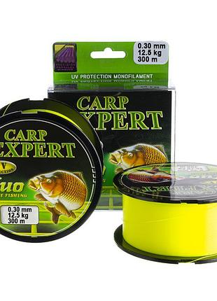 Жилка carp expert fluo yellow 0,30 12,5 кг 300м