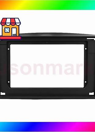 Bs переходная рамка mercedes-benz best mix vito 2014-2018 (be 032t) 10.1" black bas77/n