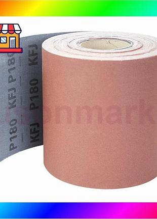 Bs шлифовальная шкурка тканевая best mix рулон 200мм×50м p180 sigma (9112691) bas77/n