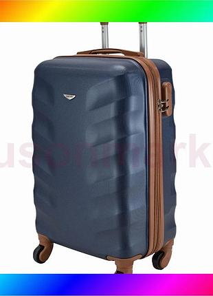 Bs чемодан semi line best mix 20" (s) navy (t5706-1) bas77/n