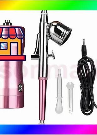 Bs аерограф для нігтів best mix beaty airbrush system з usb-кабелем bas77/n