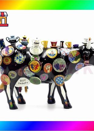 Bs статуэтка коллекционная корова best mix moo potter (size m) полирезин bas77/n