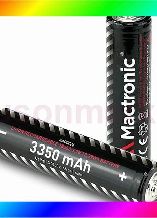 Bs акумулятор mactronic li-ion best mix 18650 3350 mah (rac0026) bas77/n