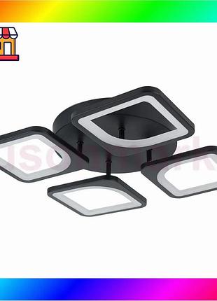 Bs потолочная led люстра, best mix светодиодный светильник sunlight черный 1500-2-450 blk bas77/n