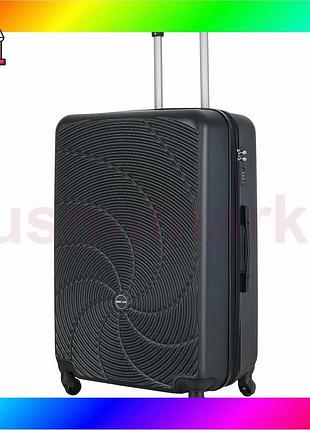 Bs чемодан semi line best mix 28" (l) black (t5925-3) bas77/n
