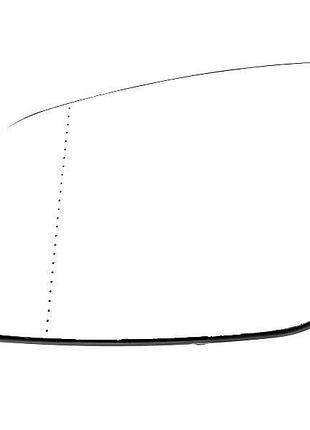 Вкладыш зеркала volvo c30 2010-2013/s40 2007-2012/s60 2010-/v50 2003-2012/s80 2008-, левый, асферический, с подогревом, avtm,