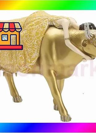 Bs статуетка корова колекційна best mix cow parad tanrica (size l) полістоун bas77/n