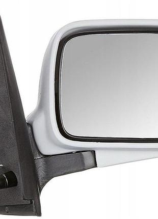 Зеркало боковое volkswagen polo classic 1995-2001, в сборе, правое, механическая регулировка, грунтовка, выпуклое, avtm,