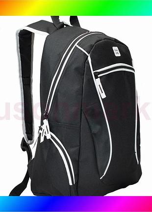 Bs городской рюкзак semi best mix line 18 black/white elements (j4917-1) bas77/n