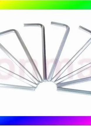 Bs ключ шестигранный mastertool best mix long arm crv 7,0 мм 36×142 мм набор 10 шт 75-0007 bas77/n
