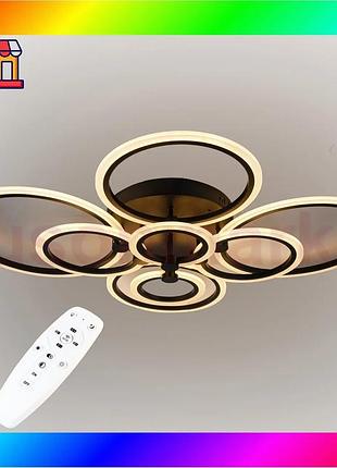 Bs потолочная led люстра, best mix светодиодный светильник sunlight черный 6326/2+2+2+2 bas77/n