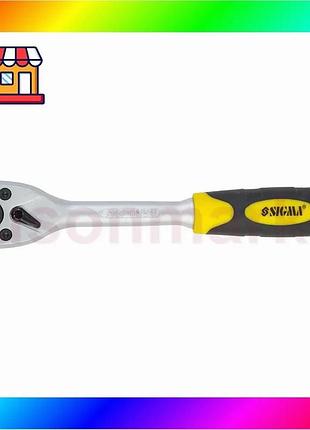 Bs ключ-трещотка 3/8'' 200мм best mix 72t crv sigma (6050031) bas77/n