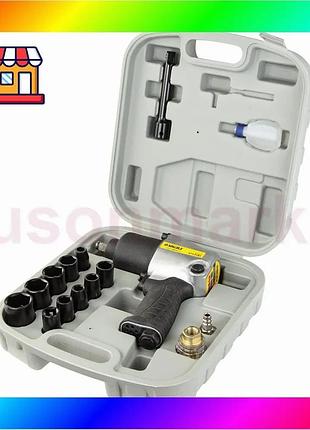 Bs гайковерт 1/2" пневматический best mix с набором насадок sigma (6712031) bas77/n