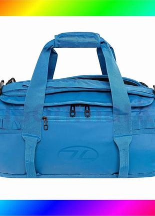 Bs сумка дорожня водозахисна best mix highlander storm kitbag 30l blue (db121-bl) bas77/n