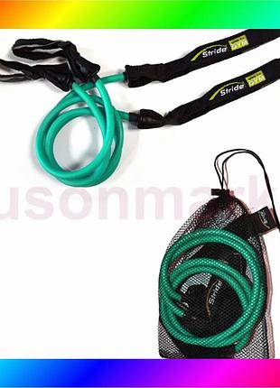 Bs гумова стрічка для best mix силових тренувань gabel gym power training rubber green (8210011000008) bas77/n