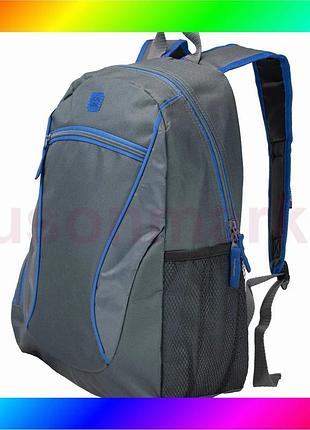 Bs городской рюкзак semi best mix line 18 grey/blue elements (j4917-3) bas77/n