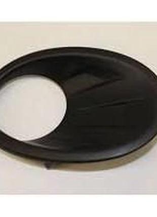 Решетка бампера nissan qashqai/qashqai+2 2010-2014, правая окантовка птф, черная, avtm, 62256br03a, 5015 916
