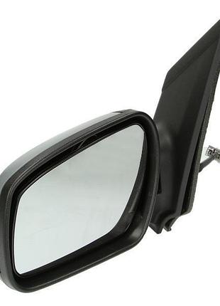 Зеркало боковое ford focus 2 2004-2008, в сборе, левое, электрическая регулировка, выпуклое, с подогревом, грунтовка 5 pins, avtm,
