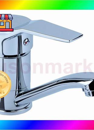 Bs смеситель mj ø40 best mix для кухни гусак прямой 150мм на гайке aquatica mj-1b135c (9744100) bas77/n