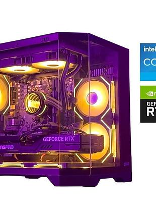 Ігровий пк gaming pc tower / intel core i5-14600kf (14 (20) ядер по 3.5 - 5.3 ghz) / 32 gb ddr5 / 1000 gb ssd / nvidia geforce rtx