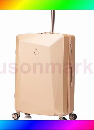 Bs чемодан semi line best mix 24" (m) golden (t5912-2) bas77/n