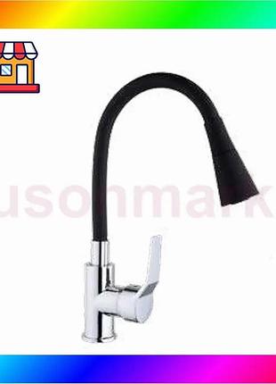 Bs смеситель s45 ø35 best mix для кухни излив рефлекторный на гайке aquatica (9745110) bas77/n
