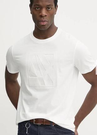 Нова футболка armani exchange розмір xxl debossed logo