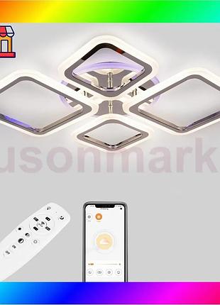 Bs потолочная led люстра, best mix светодиодный светильник sunlight хром 5331/2+2 r bas77/n