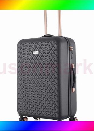 Bs чемодан semi line best mix 24" (m) black (t5718-2) bas77/n
