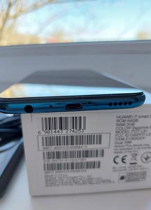 Huawei p smart 2019 3/64gb aurora blue 5
