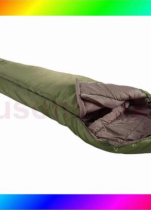 Bs спальный мешок grand best mix canyon fairbanks 190 -4°c capulet olive left (340020) bas77/n