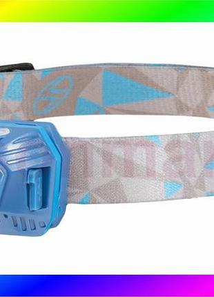 Bs фонарь налобный highlander best mix deneb 100 sensor rechargeable head torch blue (tor191) bas77/n