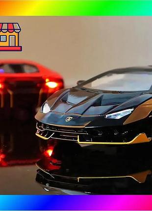 Bs машинка 1:32 lamborghini best mix centenario lp770 (diecast model cars) черная матовая bas77/n