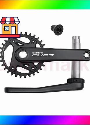 Bs шатун shimano cues best mix fc-u6000-1 170mm 32t с центральной осью bas77/n